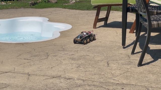 1/16 RC Sd.Kfz. 234/2 Puma German WWII 8x8 armored car - Field trial смотреть онлайн