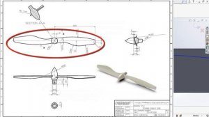 How to Make Propeller in SolidWorks from PDF Drawing|Download Free CAD file and PDF Drawing