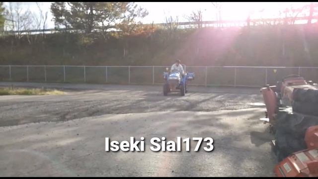 Японский минитрактор Iseki Sial173 с почвофрезой видео и фото обзор от компании Котамото.