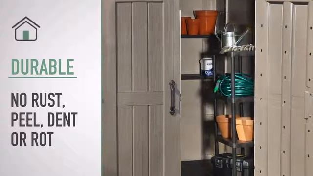 Пластиковый сарай Factor 6x6 - Фактор 6х6 Keter Shed смотреть онлайн