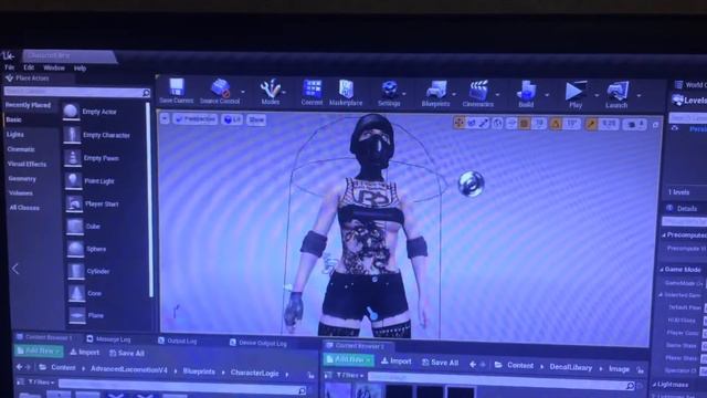 Нанесение и редактирование татуировок на персонажа UE 4.2 смотреть онлайн