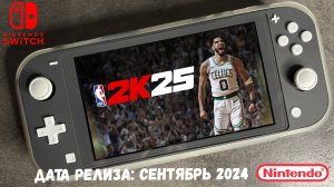 NBA 2K25 Nintendo Switch Lite Gameplay