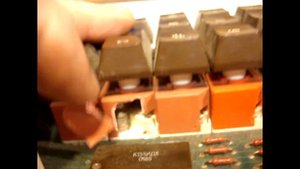 ОЧЕНЬ СТАРАЯ КЛАВИАТУРА.