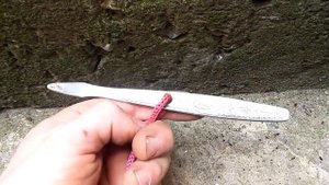 Кукан для подводной охоты из вилки своими руками