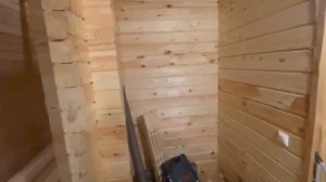 Отделка и разведение электрики в доме из клееного бруса в КП Весна-Парк