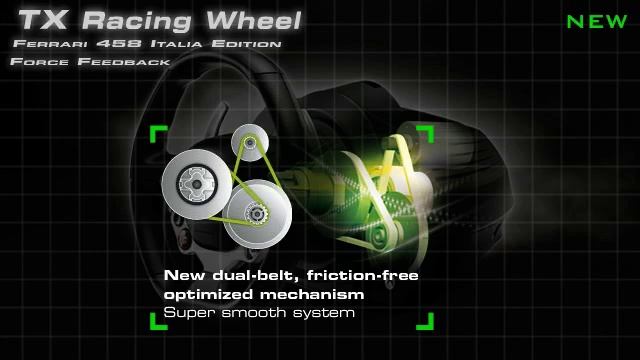 TX RACING WHEEL FERRARI 458 ITALIA - DUAL BELT UNVEILED - TEASER 3 смотреть онлайн