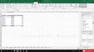 Create Summary With Pivot Table in Microsoft Excel Tutorial 2020