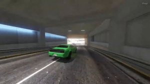 GTA 5: Gauntlet Hellfire tearing up the streets of Los Santos