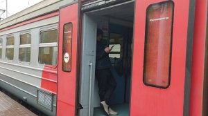 Электропоезд ЭД4М-0395 с маршрутом Москва (Ярославский вокзал) - Монино