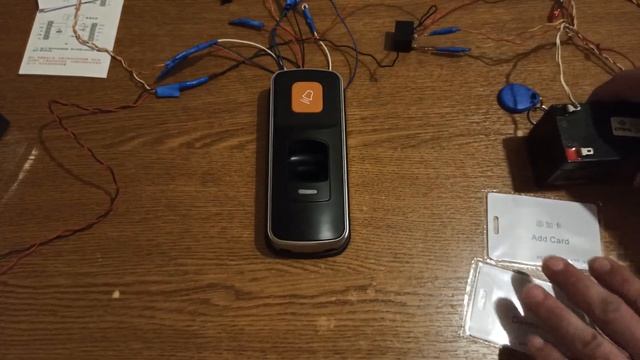 ПОДКЛЮЧЕНИЕ, ПРОГРАММИРОВАНИЕ X660 (ЕМ), RFID автономный считыватель отпечатков пальцев.
