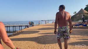 Египет 🌴 Отель «Parrotel Beach Resort 5*» Дорога на пляж 🏖