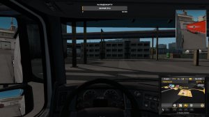 Euro Truck Simulator 2 (серия-4) Берём заказ и жмём в пол.