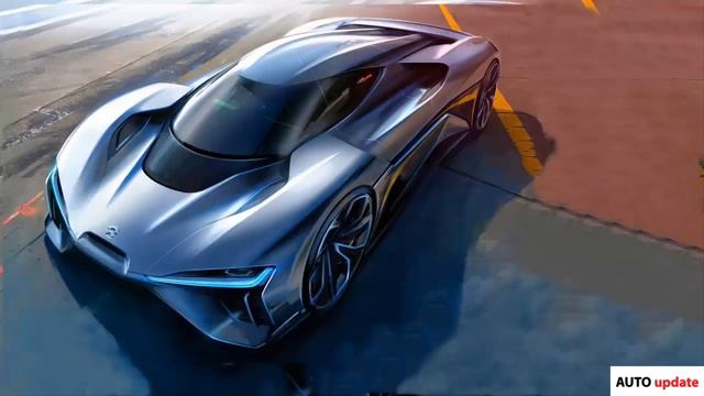 NIO EP9 ELECTRIC SUPERCAR 1360 PS  - NEW (HD images)