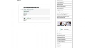 Remove duplicate values in R | 5000+ end-to-end notebooks @ https://setscholars.net