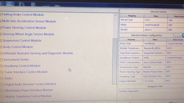 Opel Vauxhall Astra J / Insignia Service AFL Lamp DTC B2590 04 смотреть онлайн