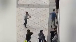 Том Харди на съёмках Венома