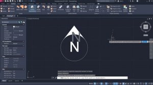 AutoCAD How To Add North Arrow Tutorial