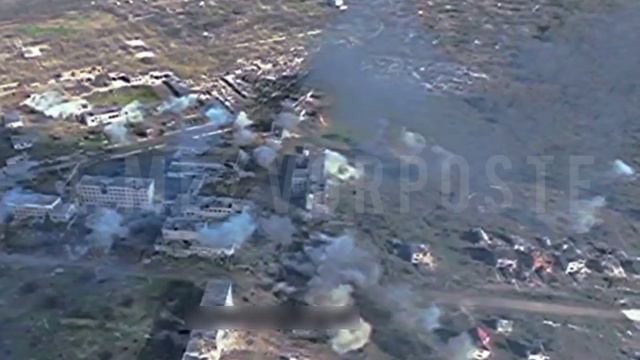 Часов яр с высоты птичьего полета, ВС РФ наносят непрерывные удары по ВСУ !!!