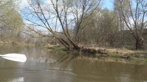 Сплав по реке Воря 2 мая 2015 от Воря Богородское до Щелковского шоссе