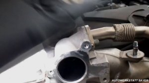 Замена клапана ЕГР АУДИ А4 TDI - VENTIL EGR AUDI A4 TDI