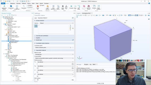Calibrate Any COMSOL Multiphysics Material Model using MCalibration смотреть онлайн