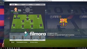 Карьера за БАРСУ в  FIFA 18