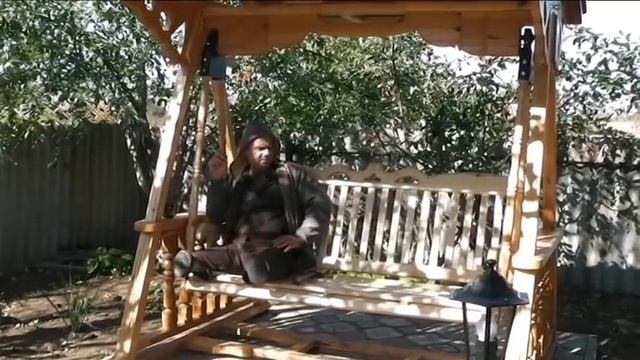 Садовая качели своими руками легко и просто(ФИНАЛ)