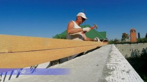 Балки перекрытия для дома из газобетона | Экономичное решение