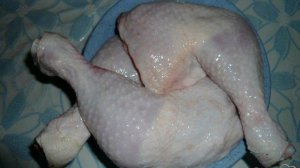 Окорочка отварные
