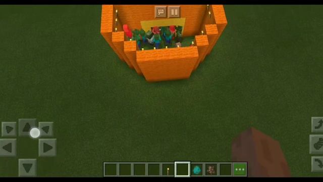 Построил арену в Майнкрафт 50 жителей/10 зомби смотреть онлайн