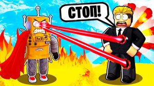 Я СТАЛ СУПЕРГЕРОЕМ ЧТО БЫ ПОБЕДИТЬ ОТЦА... ЧЕЛЛЕНДЖ НУБ И ПРО ВИДЕО ROBLOX