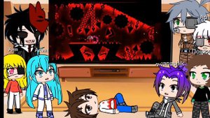 Reaction to bloodlust (Geometry Dash)