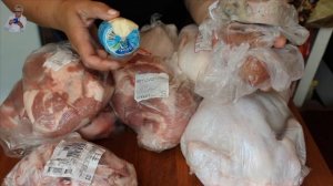 Закупка мяса и продуктов. Разделка мяса. Холодец из курицы длительного хранения. Часть 1.
