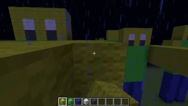 Майнкрафт строительство людей (статуй) смотреть онлайн