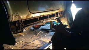 Нива 2121.ЗАМЕНА ПОРОГА САМОСТОЯТЕЛЬНО в гараже 2