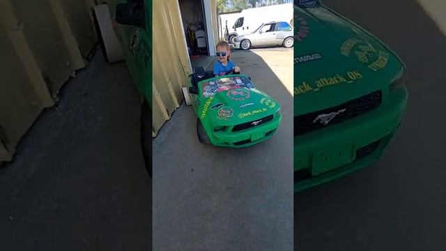 4-Year-Old Shows Off Drifting Skills in Toy Car || ViralHog