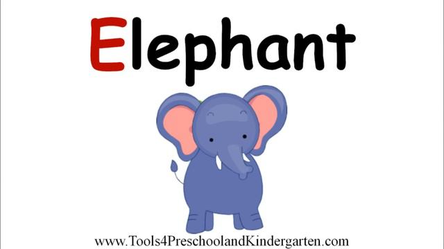 Beginning Sound E perfect for ESL, ELL, Special Needs, Preschool and Kindergarten - Video Book