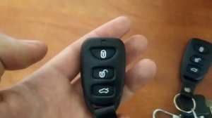 Установка центрального замка из Китая с серыми проводами Рено лагуна 1