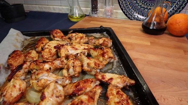 Куриные крылышки в духовке ЗА 7 МИНУТ | простой рецепт крылышек