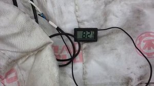 Работа датчика температуры масла