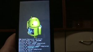 Как сделать бэкап андроид через рекавери на примере THL-W100S