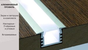 Собираем комплект аксессуаров для светодиодной подсветки рабочей зоны кухни