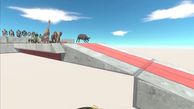 Death Strike Who can dodge? ► Animal Revolt Battle Simulator смотреть онлайн