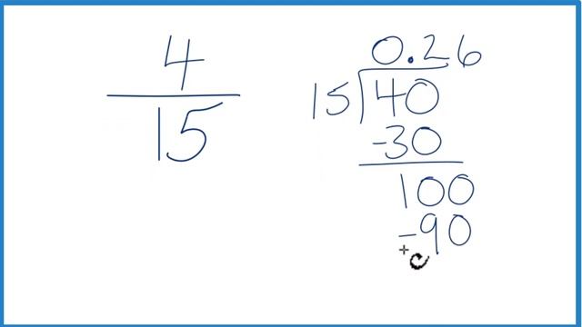 4/15 as a Decimal смотреть онлайн