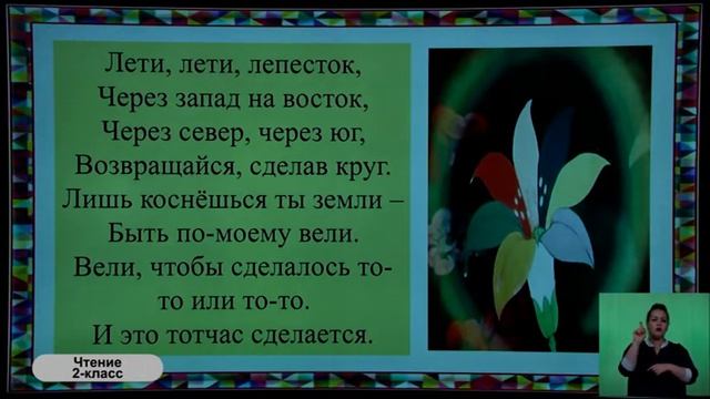 2-класс. Урок чтения. 13.05.2020 г. смотреть онлайн