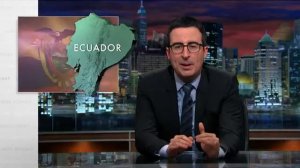 John Oliver responde a Rafael Correa