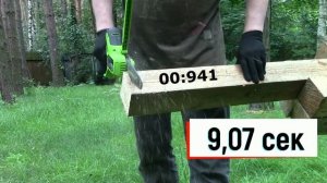 Аккумуляторная цепная садовая мини-пила Greenworks GD24CSMNX - не только для обрезки сучков и веток