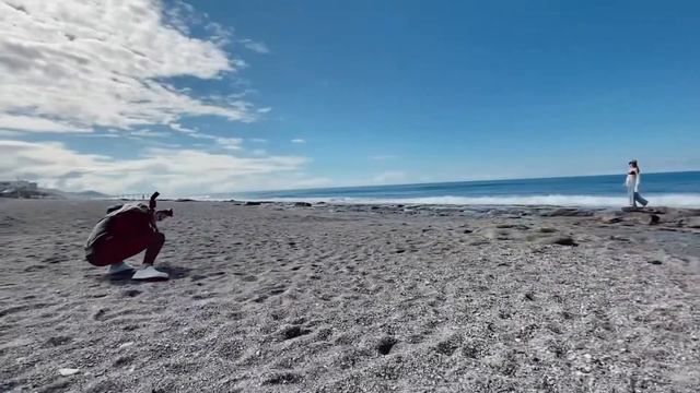 Как снимать на море. Бэкстейдж. Фотосессия. смотреть онлайн