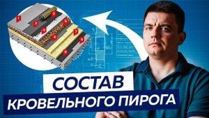 Из чего состоит КРОВЕЛЬНЫЙ ПИРОГ? Лучшие материалы для качественной плоской кровли