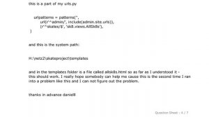 Django : django & the "TemplateDoesNotExist" error